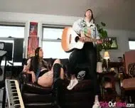 Musician BBW Lesbians Anal Licking Orgasms