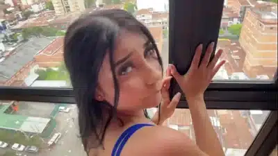 My Colombian Teen Singer came to squirt and fuck for me – POV SEX with petite Latina