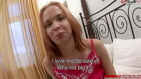 Skinny 18yo Blonde Teen 18+ With Small Tits In Amateur Casting