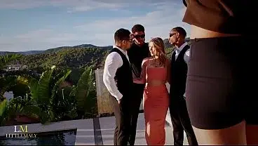 Unexpected 3 BBC Gangbang During Photoshoot,Irish Snowbunny Tina Snow Pissed On & Destroyed