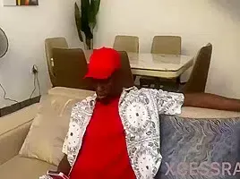 African Couple Fun Time