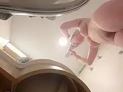 Busty Blonde Teen changes on hidden cam