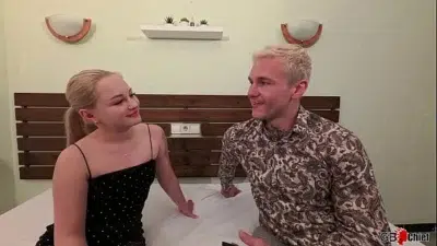 Casting with 21 year girl ended in threesome no condom