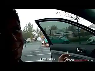 Couple from Prague fucks all over the city