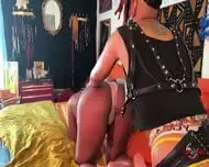 Ebony Bohemian Strapon Lesbians