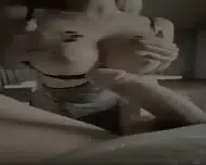 Latina Rides Her Man