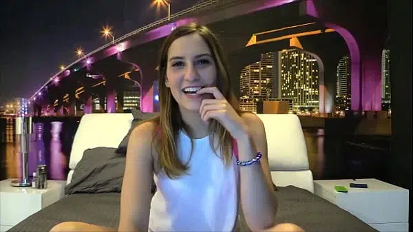 Lucy Dunne 18 Yr Old w Perky Tits Stripteases in Webcam Clips