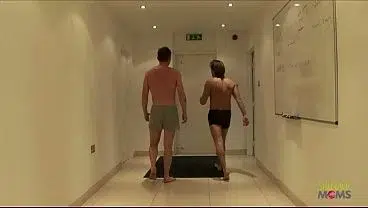 Milf brunette twins like taking large shafts in their gaping cunts as they are fucked by two guys