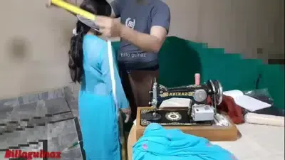 My wet pussy fucked by tailor