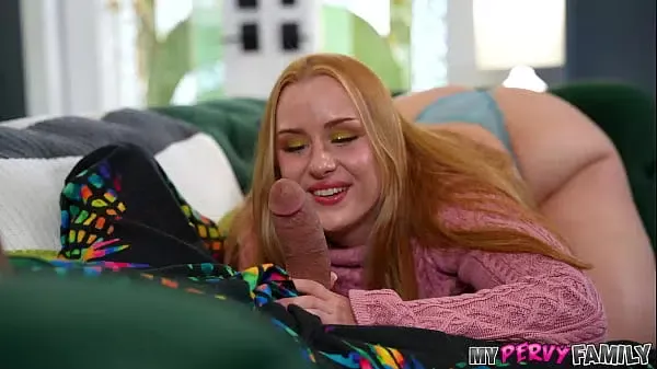 MyPervyFamily – Horny Stepdaughter Juicy Jugs Convince Stepdad to Pound Her – Zoey Uso