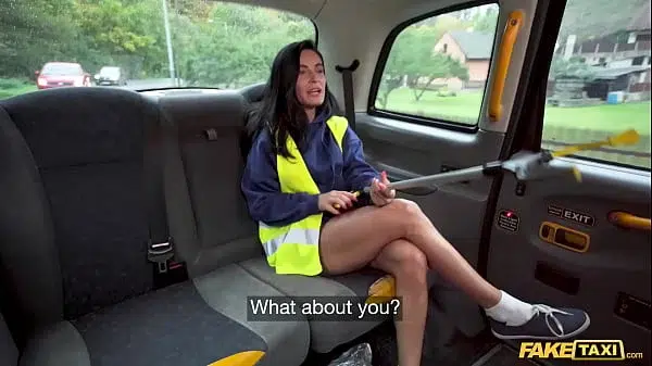 Picked up a girl doing community service! – Fake Taxi