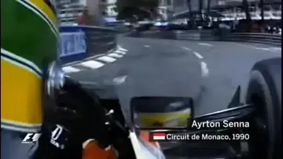 Senna corre em Mônaco