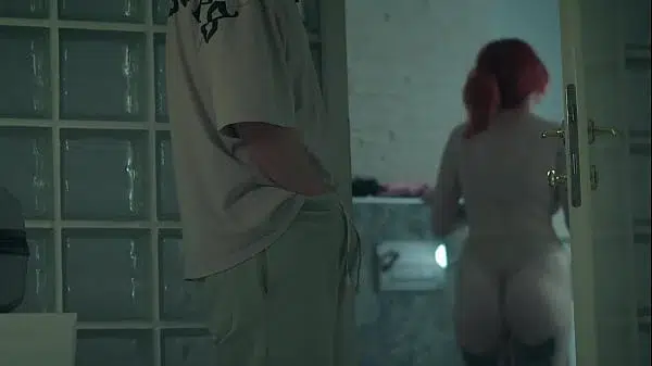 Step Mom Shares Bed with Step Son in Hotel – Creampie Shock!