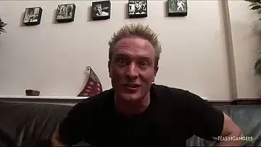 This big dick fits well between this blonde milfs big fake tits she sucks it
