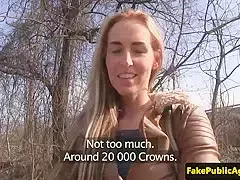 Tricked euro cumswallows during fake casting