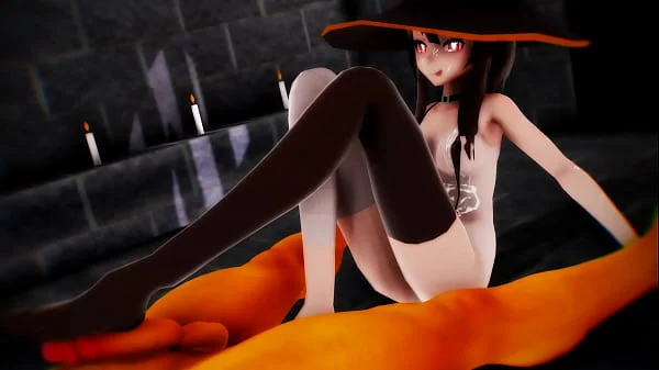 [20190602][MMD]XXX この素晴らしい世界に祝福を！ めぐみんの快楽ダンジョン!