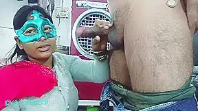 After Sucking The Cock, Water Came Out Of Stepbrother-in-laws Cock, Hindi Audio, Sucking Cock, Handjob