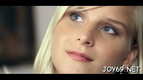 Classy minx Miela is enjoys teasing herself