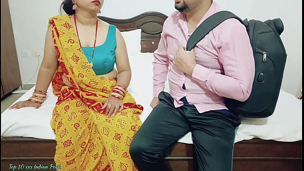 Desi Indian Big Boobs step Mom teaches her StepSon How to fuck when not at home ( Hindi Audio )