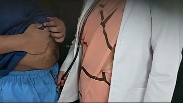 doctors having fun in clinic