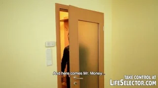 French movie director auditions her wannabe actresses.