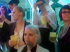 Nice stunners blow cock and enjoy nailing and group sex