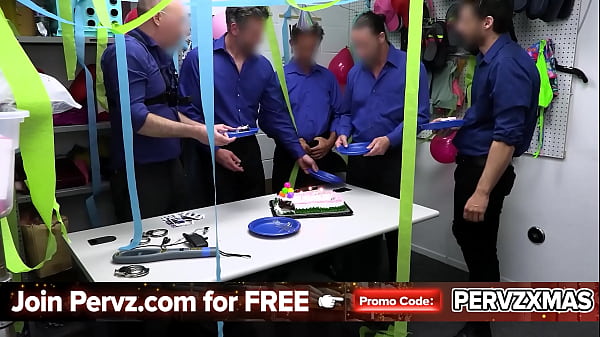 Passing Around the Little Blonde Shoplyfter Until She Learns Her Place – Enter PERVZ26 on official site for discount