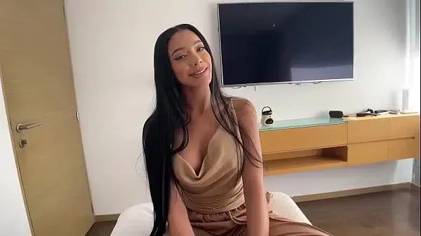 First Casting With Beautiful 18yo Venezuelan Teen – POV Amateur Sex