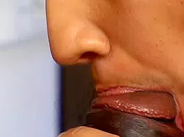 Thirsty Lady Craves Cum