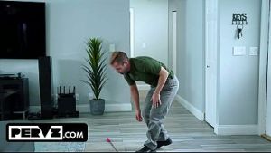 Adorable Cat Girl Mae Milano Pounces On Nicky For A Wildly Playful Romp