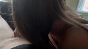 Beautiful Tall Brunette Fucked and impregnated with pussy Creampie