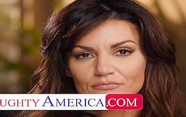 Becky Bandini In Big-boob Milf Joins Jocks For A Wild Threesome