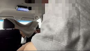 Car sex, with the window only half-closed by the curtain, so it’s completely visible from the outside! So exciting! Looking for people to watch the blowjob and cumshot! Part 2.