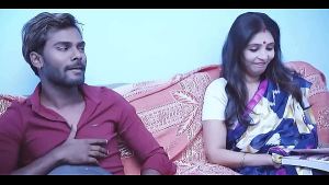 Desi Mature Bhabhi Strips her Saree to Fuck Devar’s big Dick and Swallows Cum