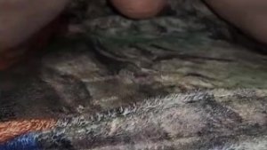 FUCKING MY GINGER ASS WITH THE GLASS DILDO