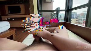 Homemade sex tape with girlfriend in hotel