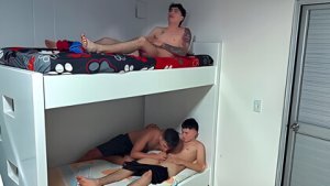 My Roommate Discovers Me When My Best Friend Fucks Me And Ends Up Masturbating