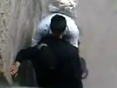 Arab Hijab Housewife Caught Whoring