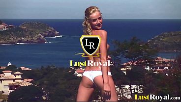 Ass of horny milf fucked by white & black cocks