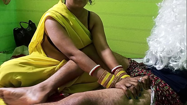 Big Boobs Indian Bahu Fucks with her old Sasur Ji jabardasti everyday after husband  leaves