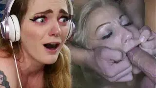 British Big Titted Porn Commentator Carly Rae Summers Reacts To German Slut Aby Action Fucked Silly In Bleached Raw Porn Shooting