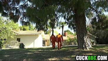 Cuck Sharing Hotwife With Black Convicts At Large