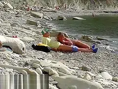 Тrevel – bloger vstretil nudistku. Пublichni minet na plyazhe v Бolgarii. RoleplaysCouples