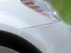 Damn hot ass girl in tight shorts