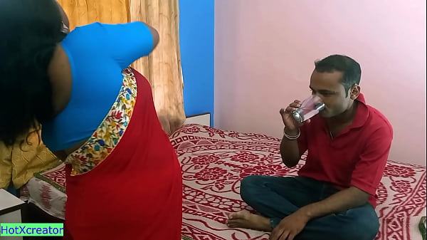 Desi bengali bhabhi cheating with husband and fucking with just friend!! Hotel room no 203!!