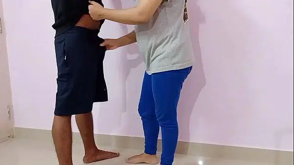 Desi XXX Nepali Indian bhabhi up daver and sex with him until creampie Clear Hindi Voice