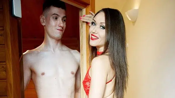 Divorcee and mom Kristina Grace gets ass-fucked by a young cock