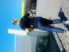 En la estacion de servicio brasil