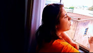 Eu toda trabalhando na camiseta do Naruto e ele só queria meter pica. VIDEO COMPLETO