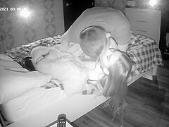 Friends interrupt sex with an incredible pretty teen 18+